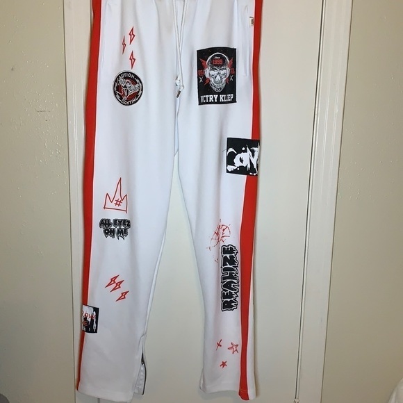 KLEEP Graphic Streetwear Drawstring Joggers 1XL - Picture 1 of 9